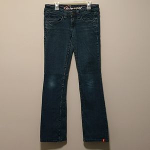 EDC by Esprit Women's Black Low Rise Straight Cut Jeans Size Small (25")